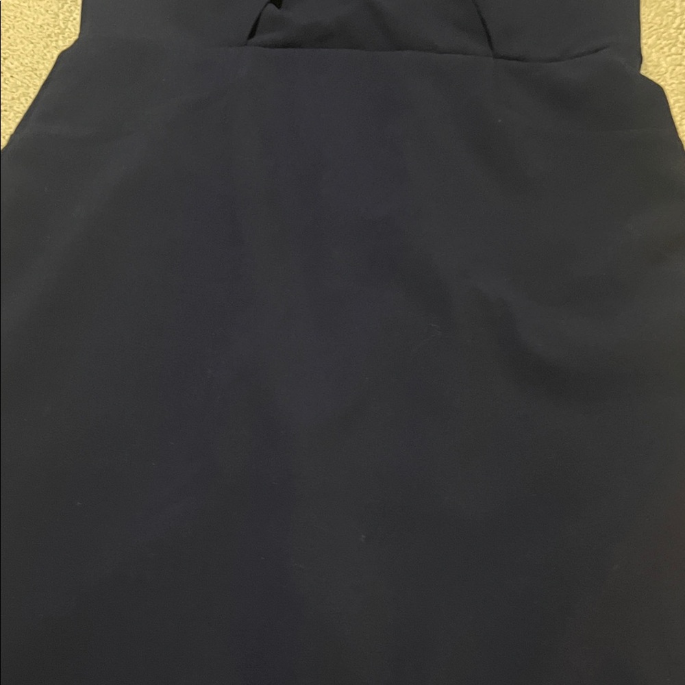 Chic Navy Mini Dress - Picture 5 of 9